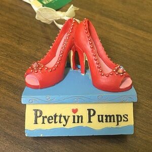 Kurt Adler Shoes Christmas Ornament